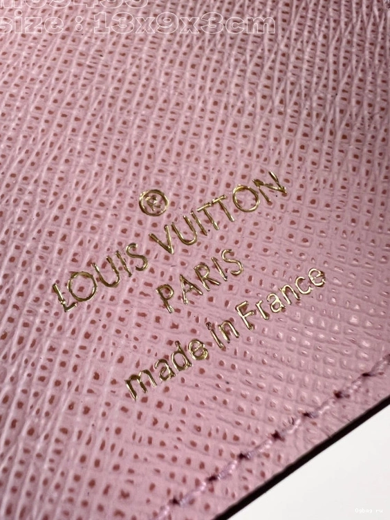 VUITTON WALLET-13*9*3 cm Juliette LOUIS 0725